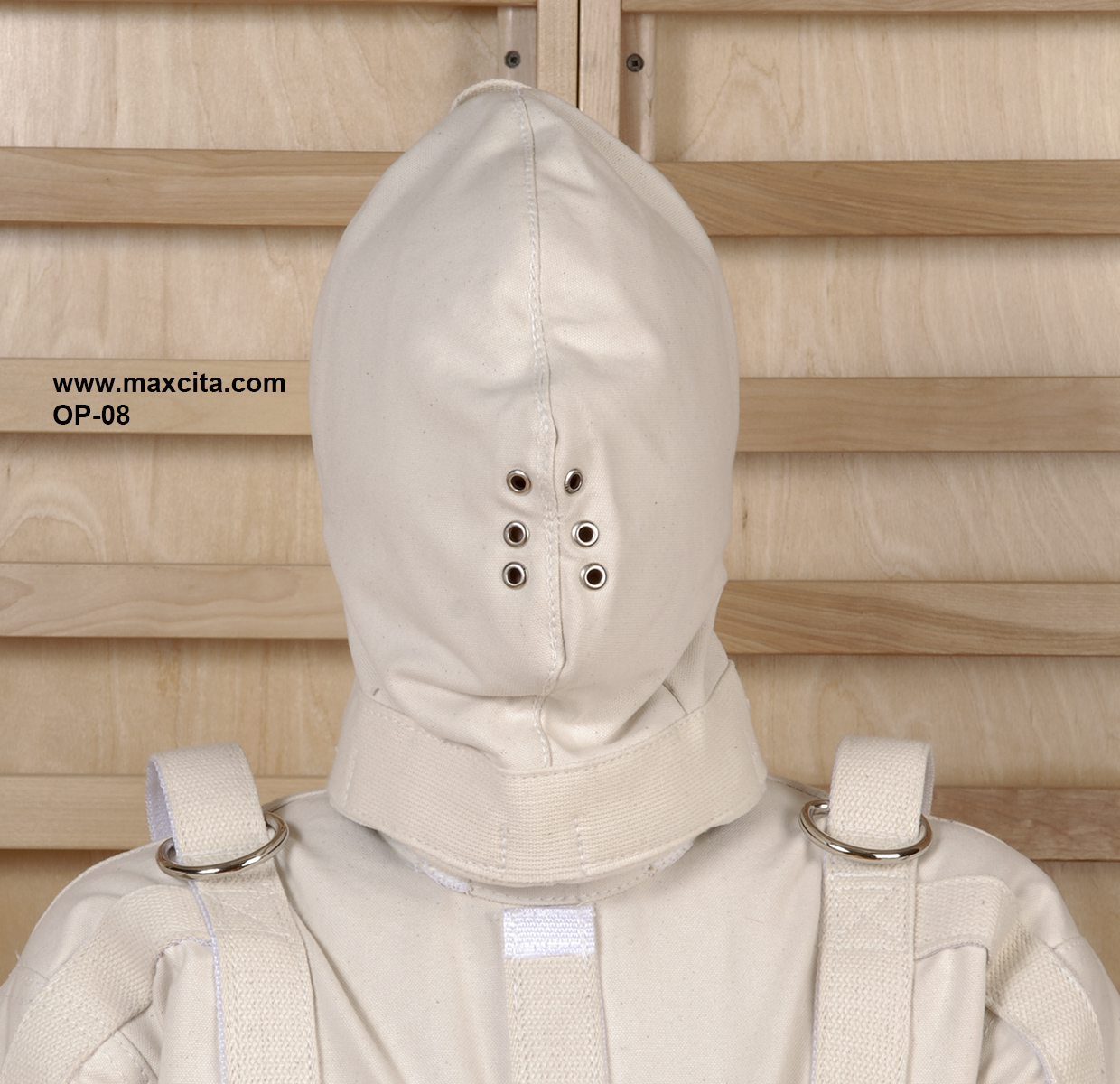 Slideshow full body straight jacket.